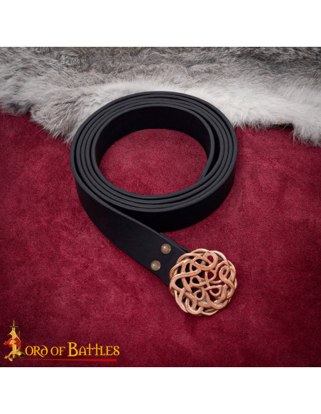 Keltisk spænde til bælte i massivt...