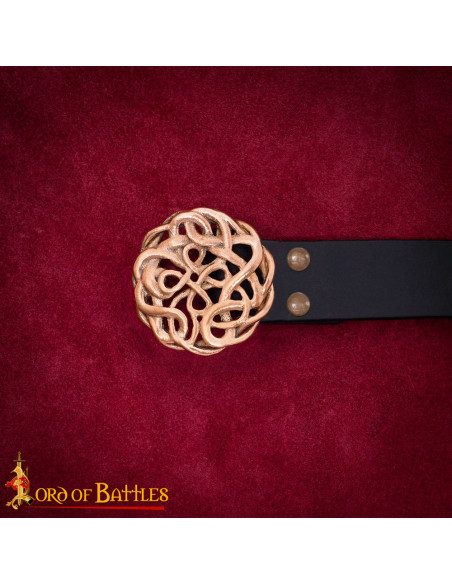 Keltische gesp voor een leren riem in...