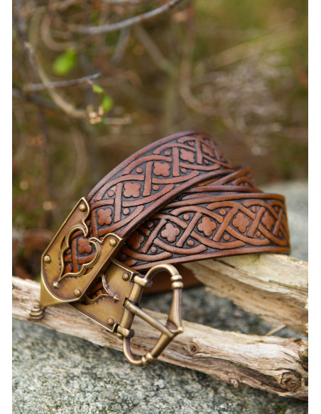 Echtledergürtel aus dem 13. bis 15....