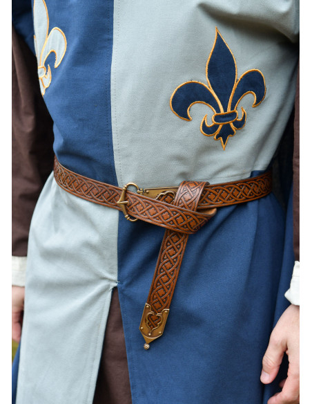 Echtledergürtel aus dem 13. bis 15....