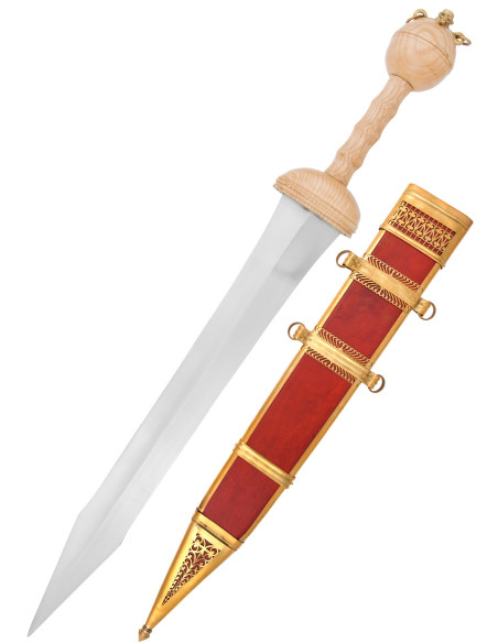 Romersk Gladius Dubravica med skede...