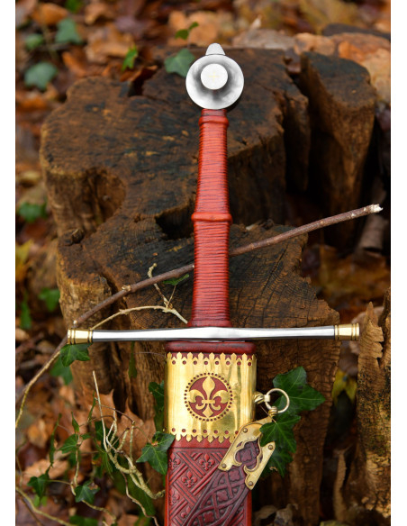 Espada Medieval Dos Manos Lobo Passau...