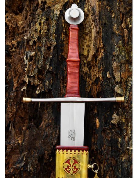 Espada Medieval Dos Manos Lobo Passau...