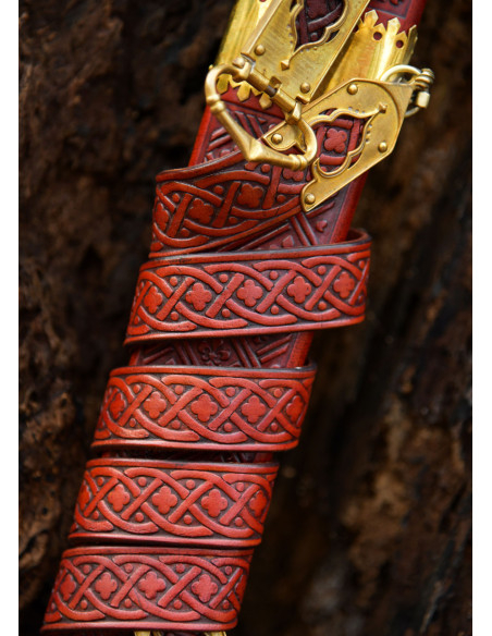 Tohånds middelalder sværd Lobo Passau...