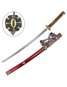 Katana decorativa Tradicional Japonesa cordón...