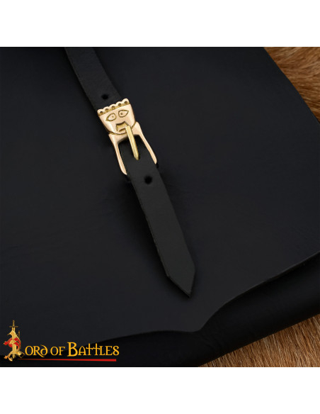 Middelalderlig spænde i messing fra...