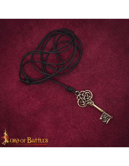 Colgante medieval en bronce fundido,...