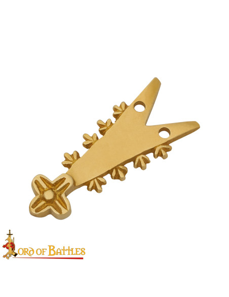 Punta de cinturón medieval...