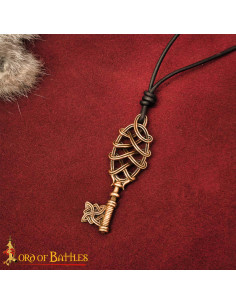 Vikinge nøgle vedhæng i støbt bronze 2