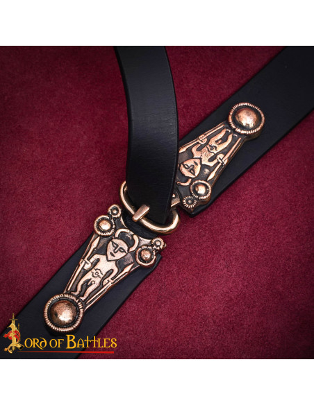 Keltisk spænde til bælter i støbt...