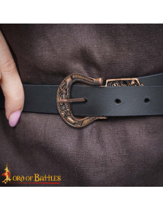 Viking Buckle 10e Eeuw voor riem in gegoten brons 2