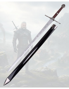 Decoratieve zwaard bamboe lemmet Wolf van Geralt, The...