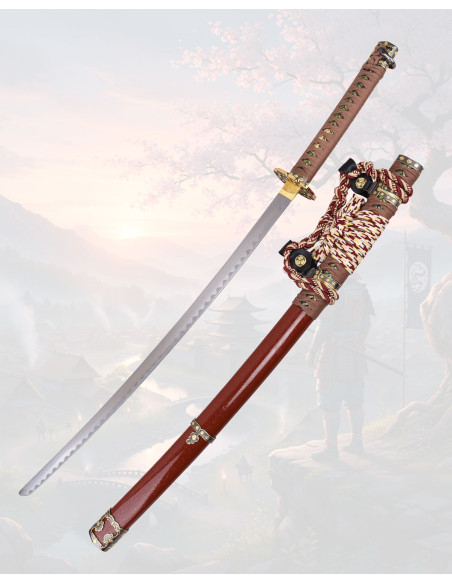 Dekorativer Tachi 102 cm satinierter...