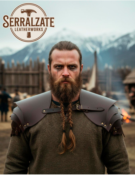 Viking-Krieger-Schulterpolster aus...