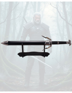 Miniatuur Zwaard Geralt van The Witcher met standaard 2