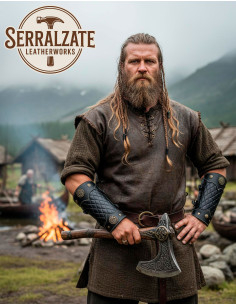 Bertrand sorte læderarmbånd til rekreation