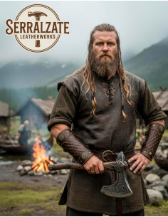 Brune læderarmbånd til rekreation 2