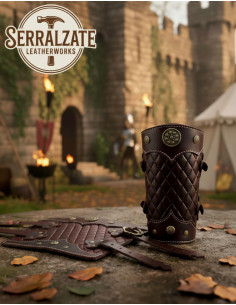 Lederriemen Bertrand in Braun für die Rekreation