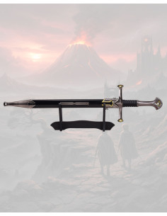 Mini espada coleccionable Andúril, El Señor de los Anillos 2