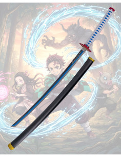 Giyuu Tomioka Demon Slayer anime replika katana