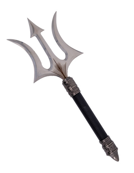 Ceremoniel kort trident med snoregreb