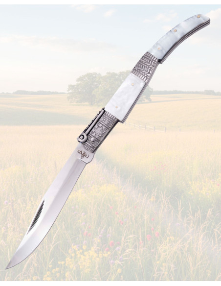 Karabiner-Messer Seda Perla aus 440er...