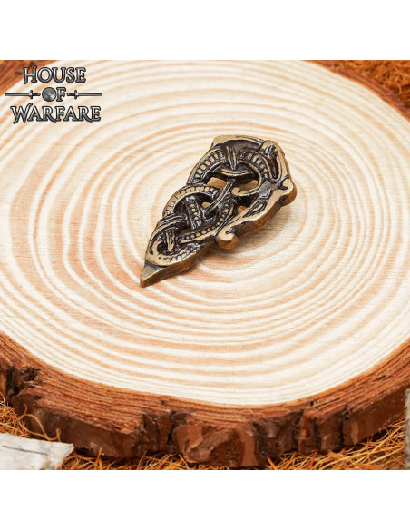 Vikinge bæltepunt i gammelt messing