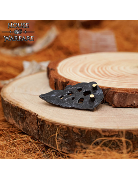 Vikingriempunt van antiek messing