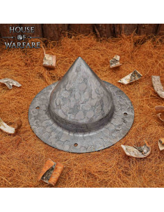 Umbo medieval Alemán forma cónica, en acero