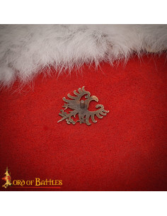 Decoración medieval para cinturón en bronce envejecido 2