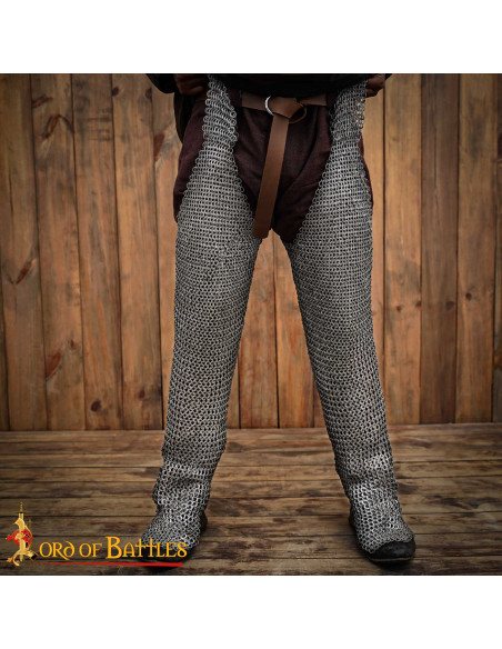 Pantalones cota de malla en acero,...