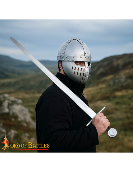 Espada medieval vikinga forjada a...