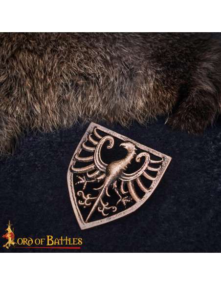 Prydnad Heraldisk ørn i patineret...