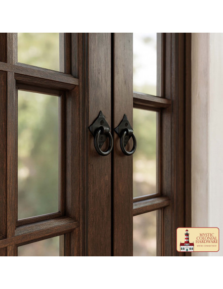 Middelaldersk håndtag i støbejern til...