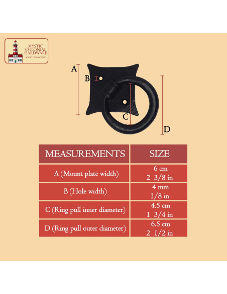 Mittelalterlicher Türgriff aus...