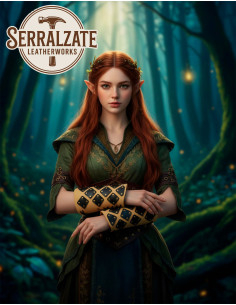 Fantasy Krijger Armbanden van Natuurlijk Leer 2