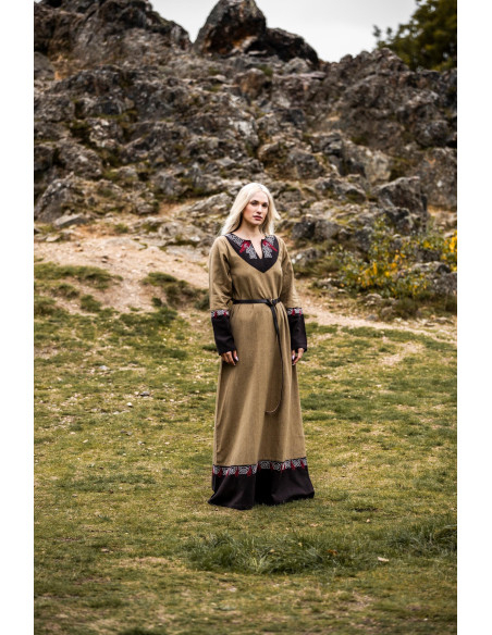 Vestido Vikingo Mujer modelo Idun con...