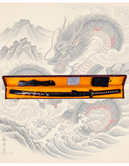 Functionele Katana van Staal 1045 met...