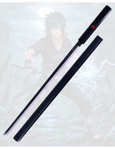 Zwarte decoratieve Katana van Sasuke Uchiha uit Naruto,...