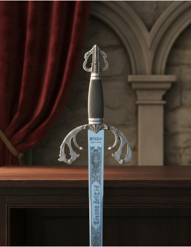 Tizona Cid-zwaard, zilveren afwerking