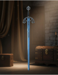 Espada Tizona Cid, acabado plateado 2