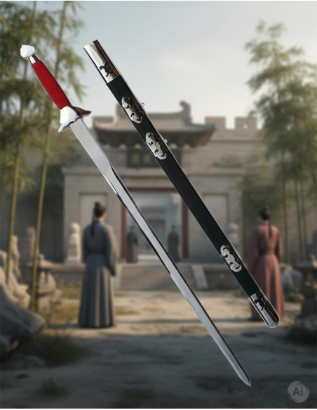 Espada Jian con vaina