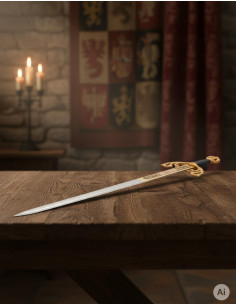 Espada Tizona Cid, acabado dorado 2