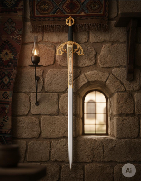 Tizona Cid sværd, gylden finish