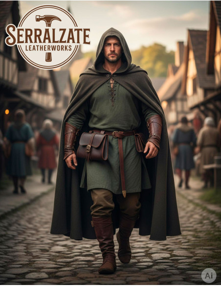 Middelhavskbelt taske til historisk...