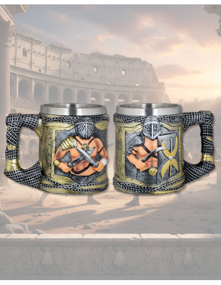 Taza medieval en resina modelo...