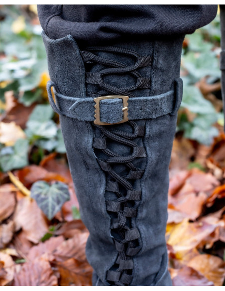Medievale Stiefel mit Schnürung...