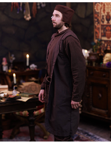 Lange middeleeuwse vest model Oberon,...