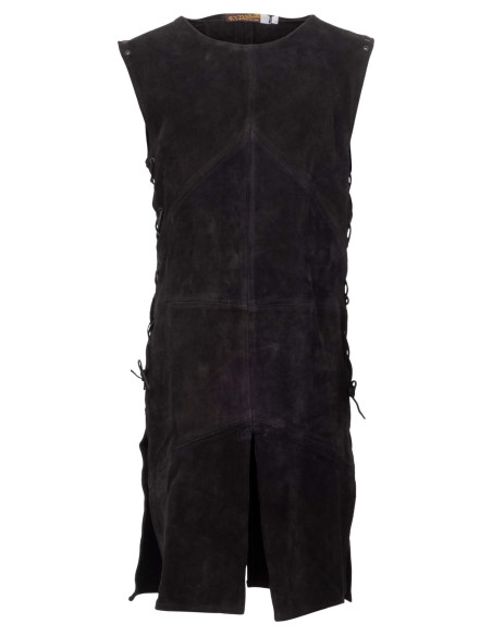 Middeleeuwse tuniek van suede model...