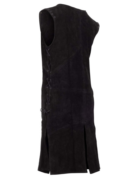 Túnica medieval en piel de ante...